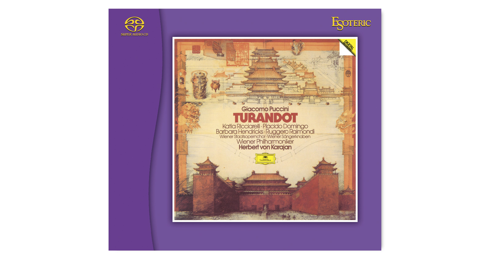 Giacomo Puccini: Turandot | 製品トップ | エソテリック：日本の 