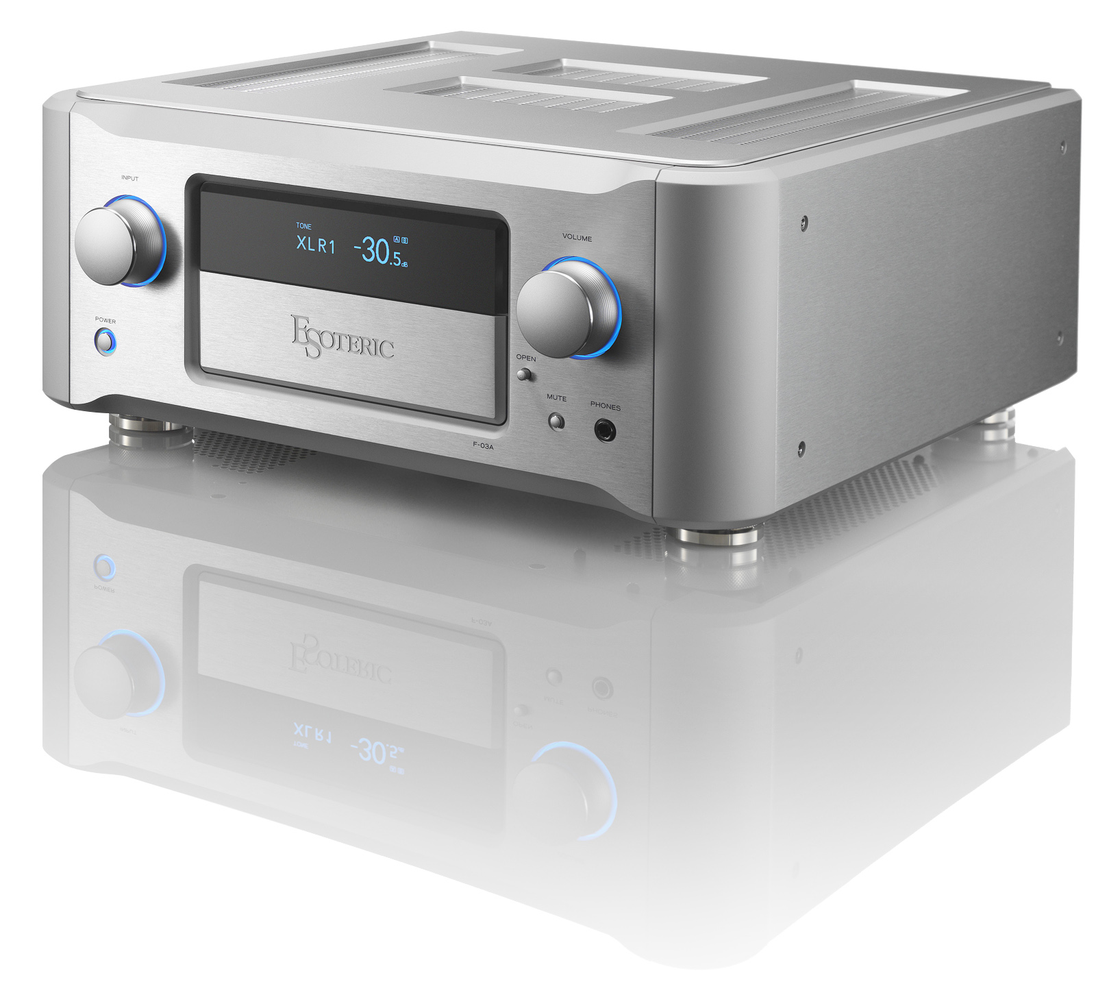 Esoteric F-03A Integrated Amplifier Made In Japan F-03a_angled_image