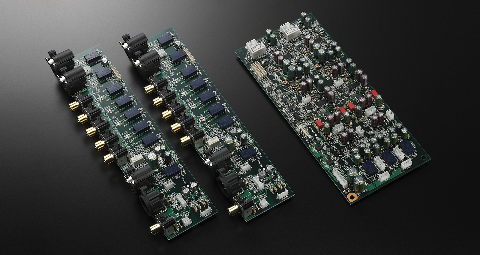 Esoteric F-03A Integrated Amplifier Made In Japan F-03a_preamp_pcbs