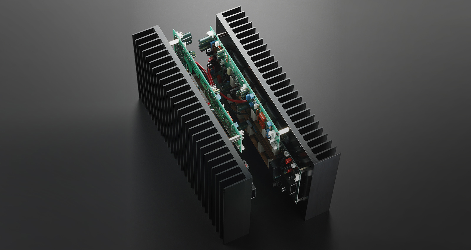 Esoteric S-02 Stereo Power Amplifier Made In Japan S-02_heatsink