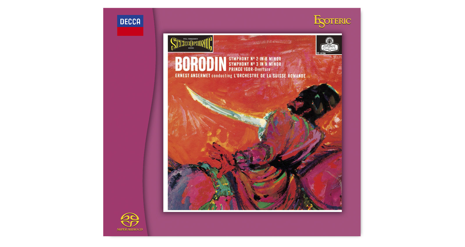 ESOTERIC SACD Borodin: Symphony No. 2、山口県オーディオショップ、広島県オーディオ、島根県オーディオ、福岡県オーディオ、