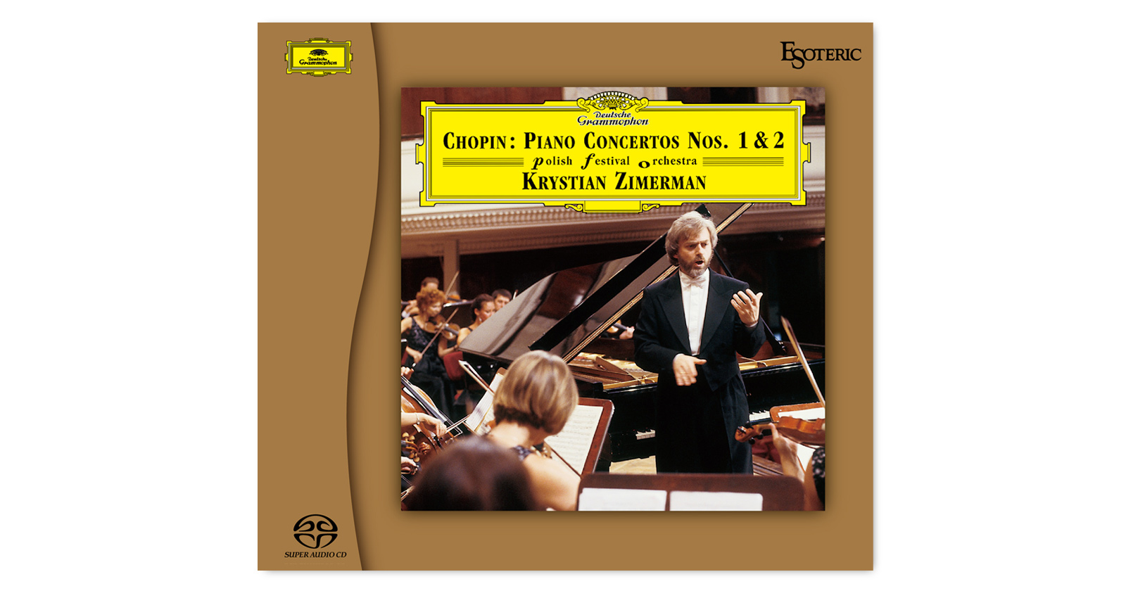 Frédéric Chopin: Piano Concertos Nos.1 & 2, Krystian Zimerman/conductor/Polish Festival Orchestra - 2x Hybrid SACD, Limited, Remastered