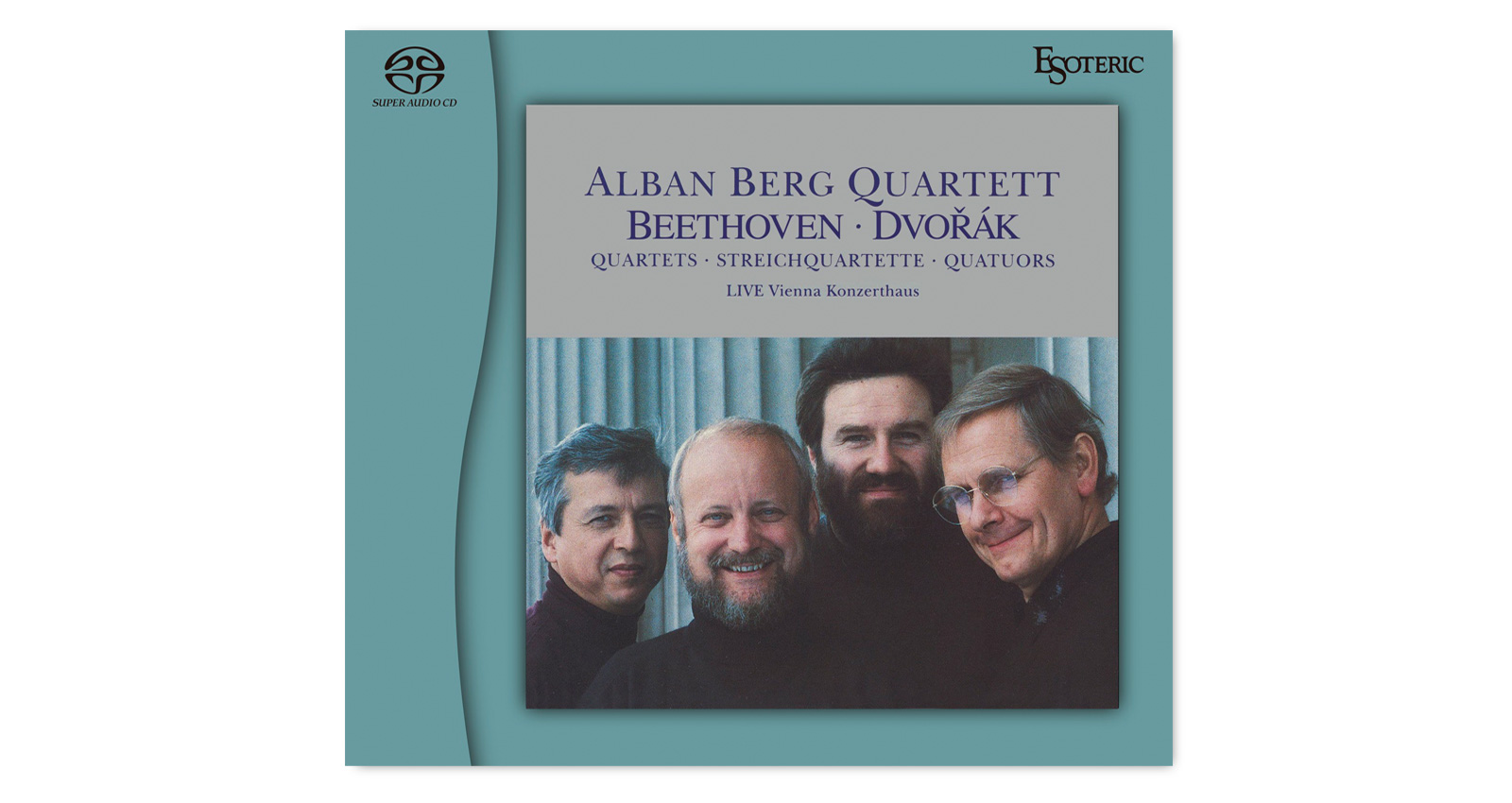 Ludwig van Beethoven, Antonín Dvořák: String Quartets, Alban Berg Quartett - Hybrid SACD, Limited, Esoteric Mastering, Cat# ESSW-90268, EAN 4907034224692