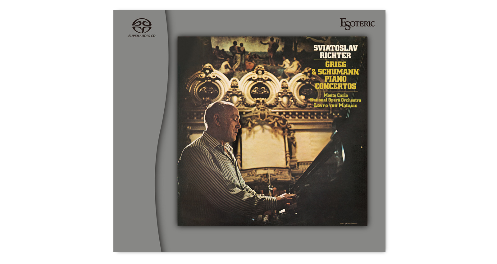 Edvard Grieg, Robert Schumann: Piano Concertos, Sviatoslav Richter/Orchestre National de L’Opera de Monte-Carlo - Hybrid SACD, Limited, Remastered