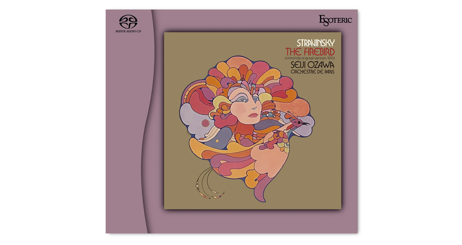 Igor Stravinsky, Pyotr Ilyich Tchaikovsky: The Firebird, Symphony No.4 in F minor, Op.36, Seiji Ozawa/Orchestre de Paris - 2x Hybrid SACD, Limited, Remastered