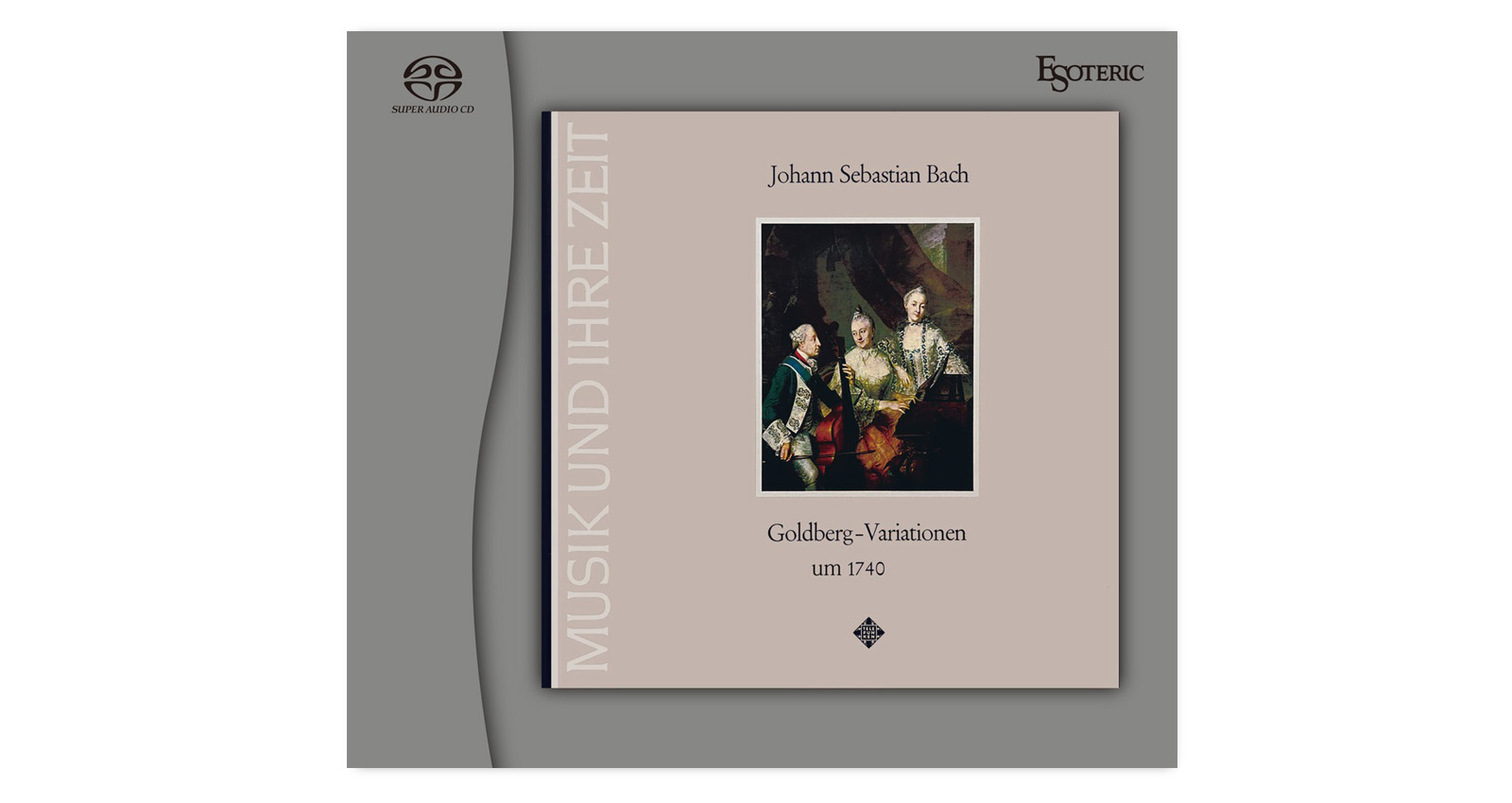 Johann Sebastian Bach: Goldberg-Variationen Um 1740, Gustav Leonhardt - Hybrid SACD, Limited, Remastered